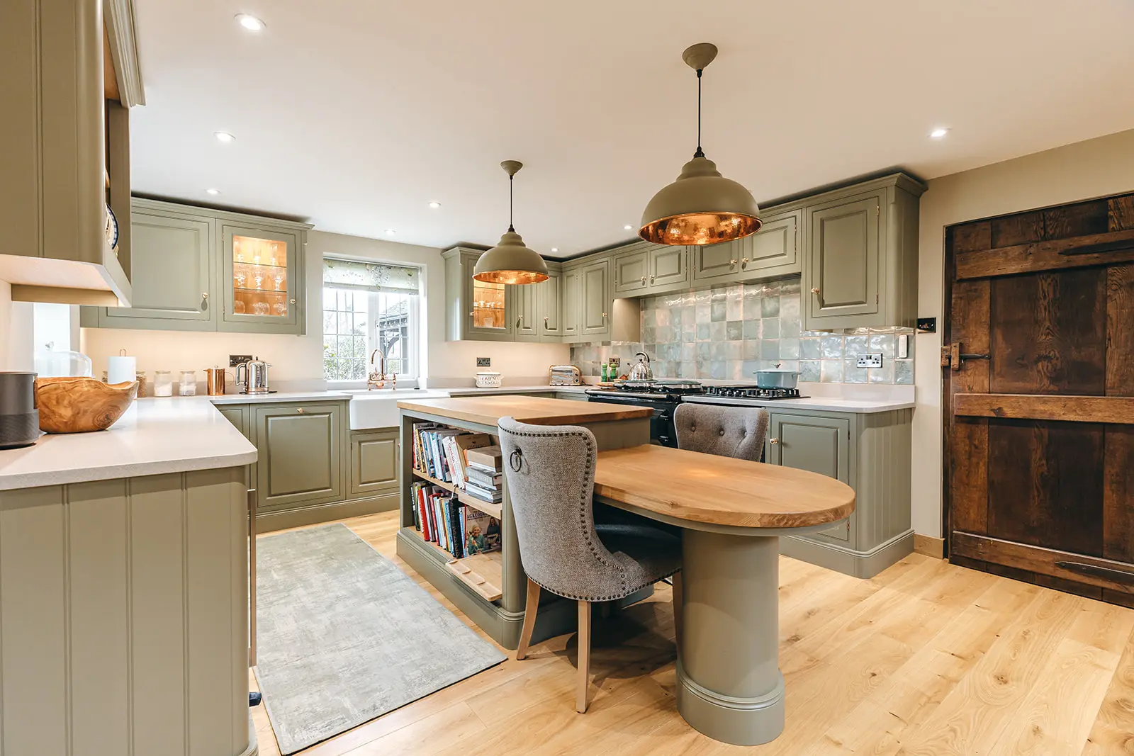 Bespoke Artisan Kitchen Designed And Installed By Kenton Jones