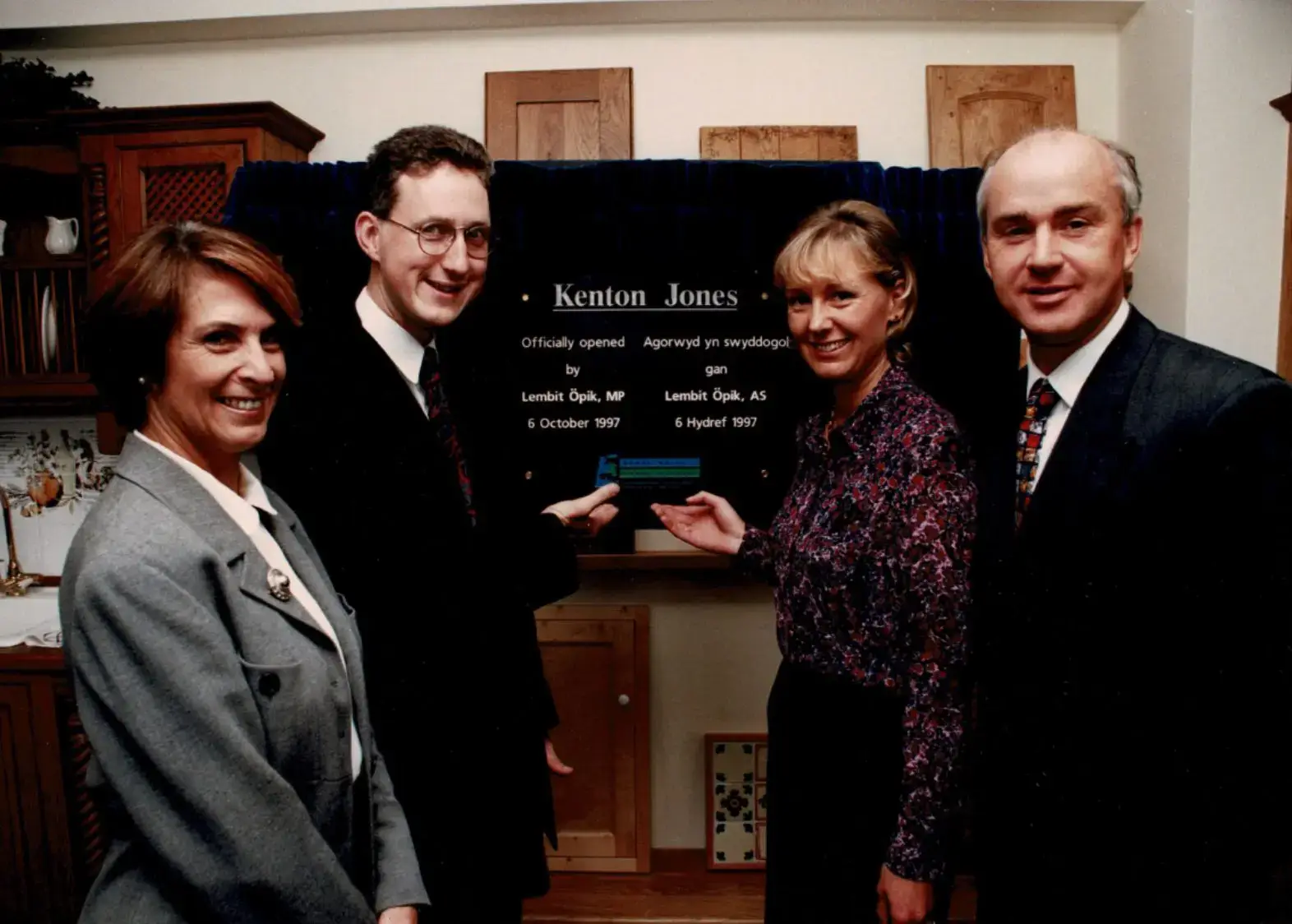 Grand Opening Of Workshop In Welshpool Opened By Mp