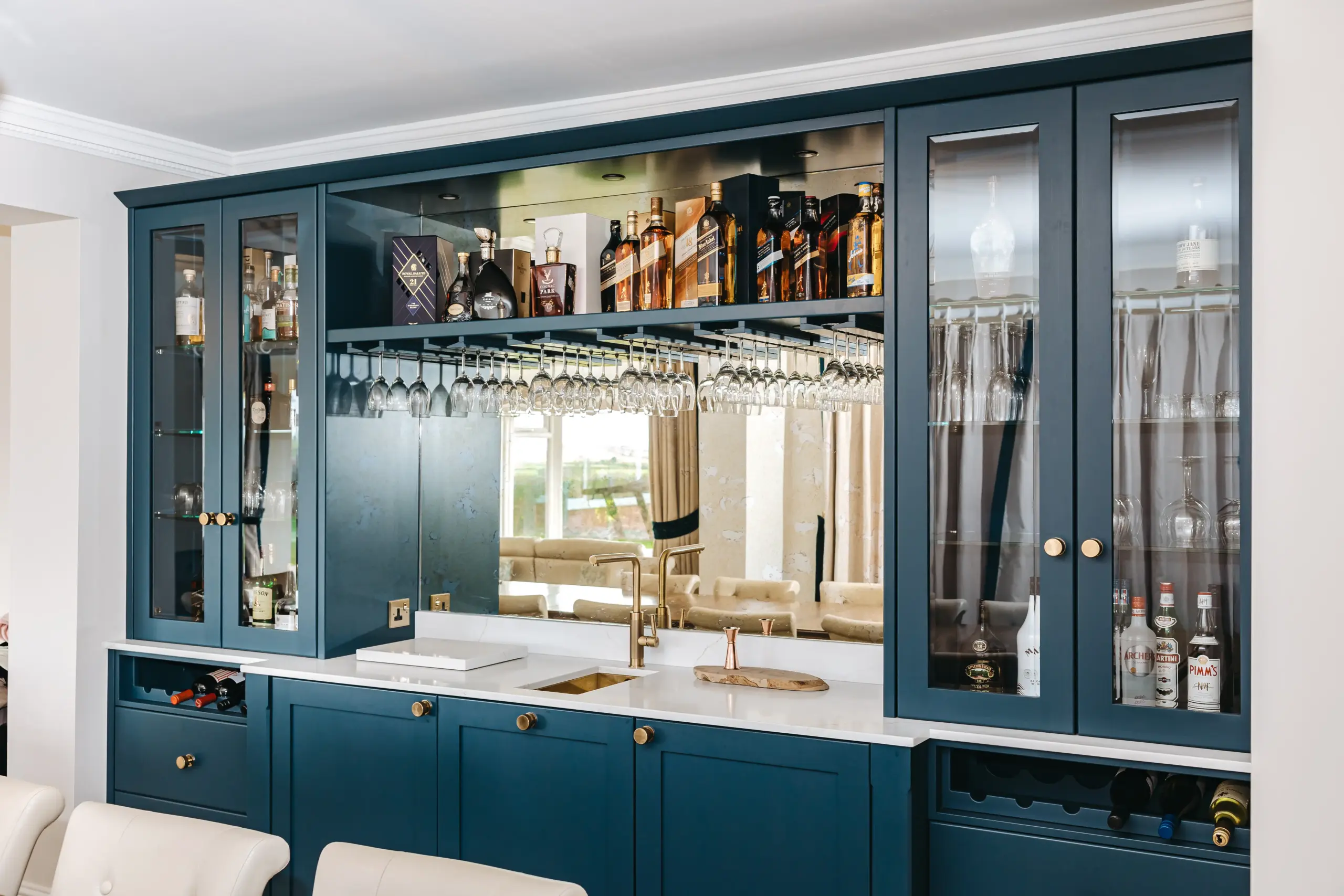 Hague Blue Bespoke Bar Master Crafted By Kenton Jones