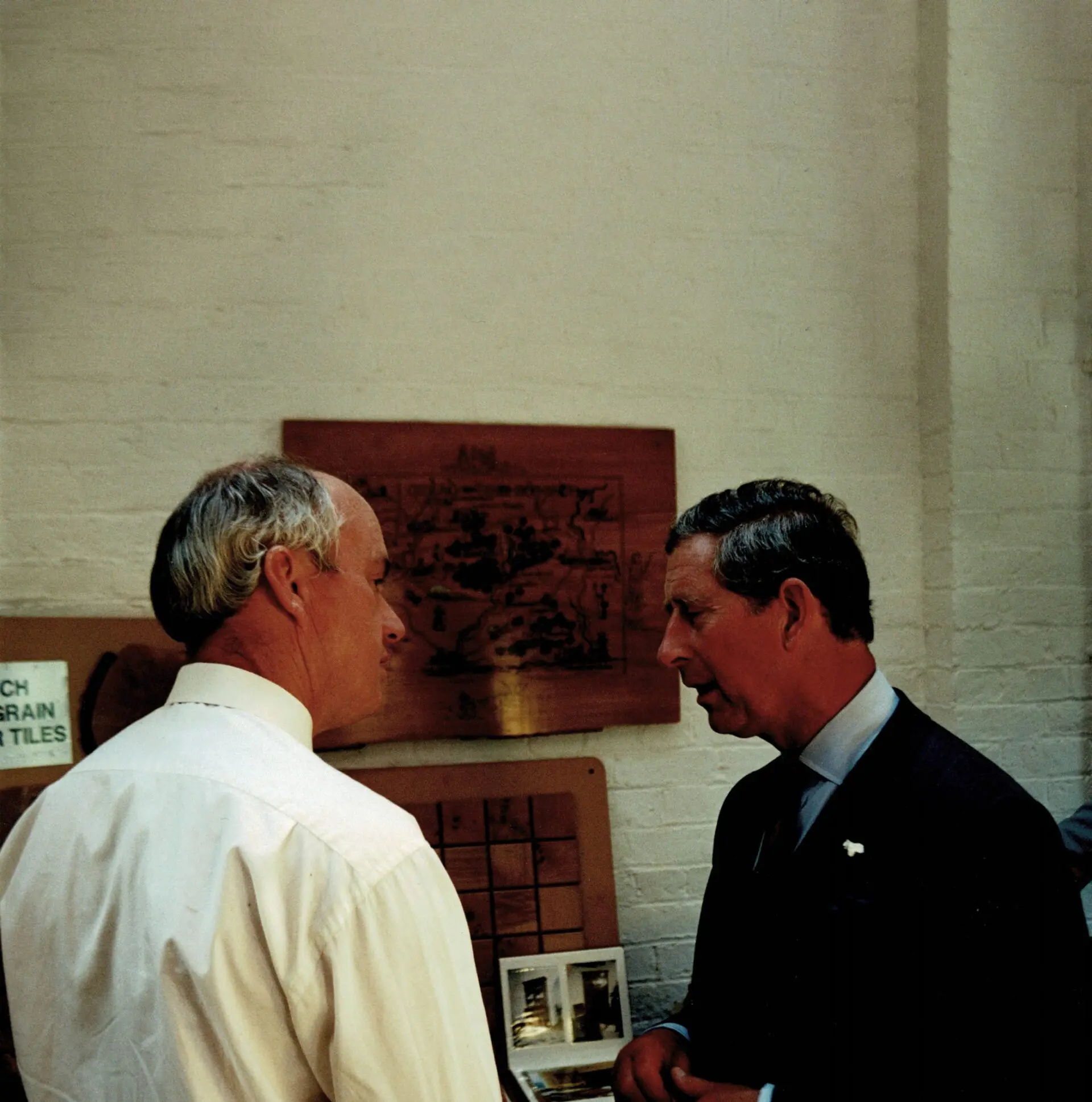 Hrh King Charles At The Kenton Jones Showroom