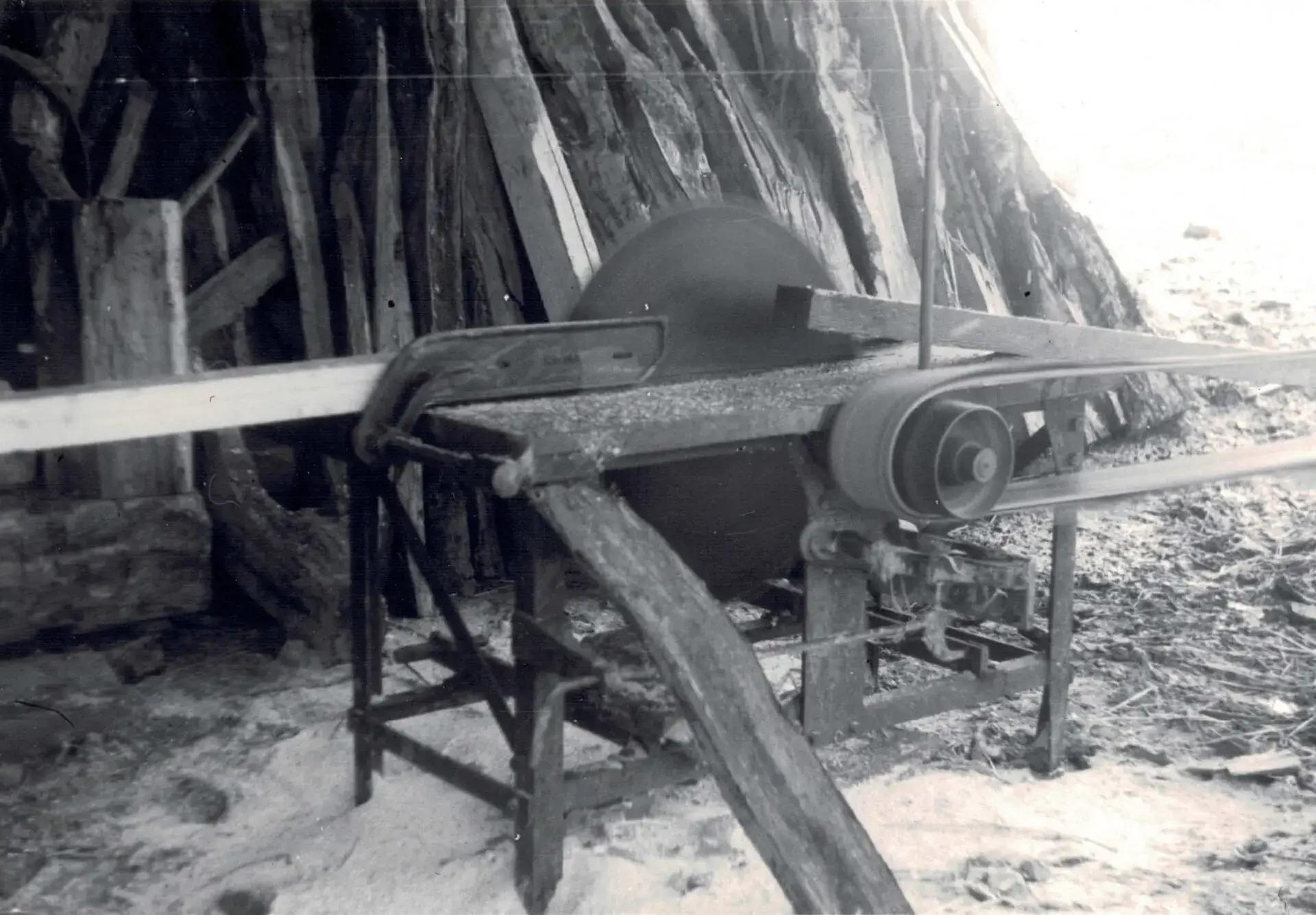 Old Wood Mill In 1969