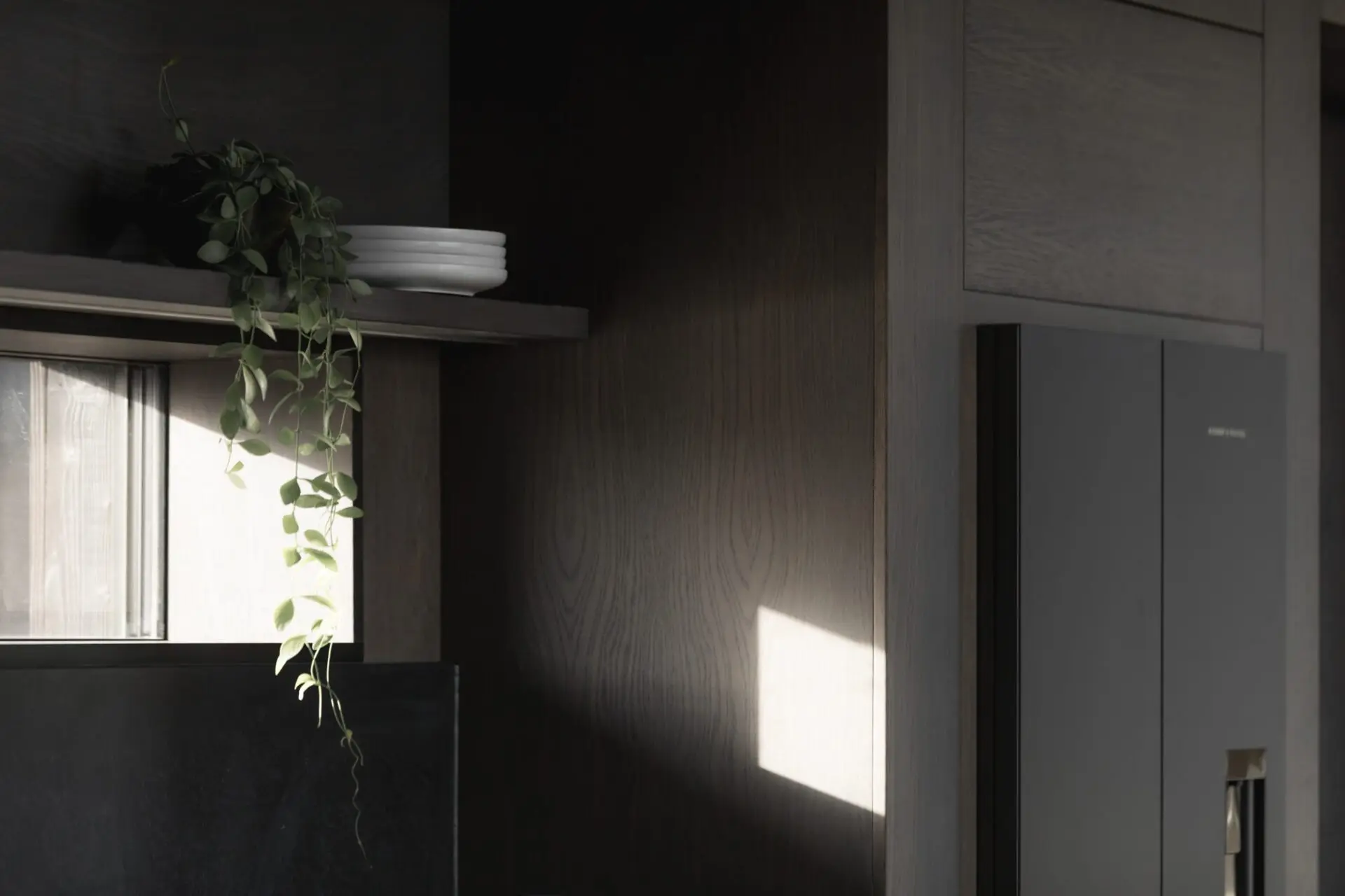 Scandi Inspired Kitchen Featuring Warm Earthy Tones And Natural Light For A Calm