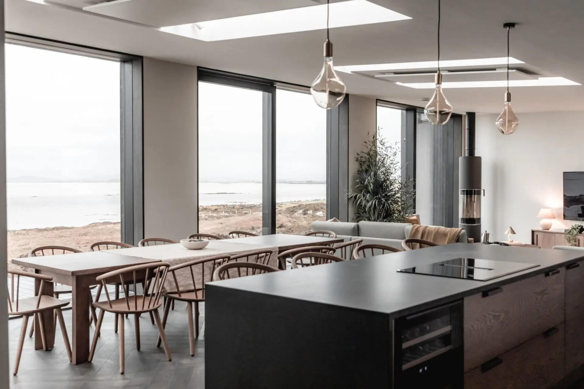 Scandi Kitchen Design In Warm Neutral Tones Featuring Sustainable Timber And Soft Natural Finishes