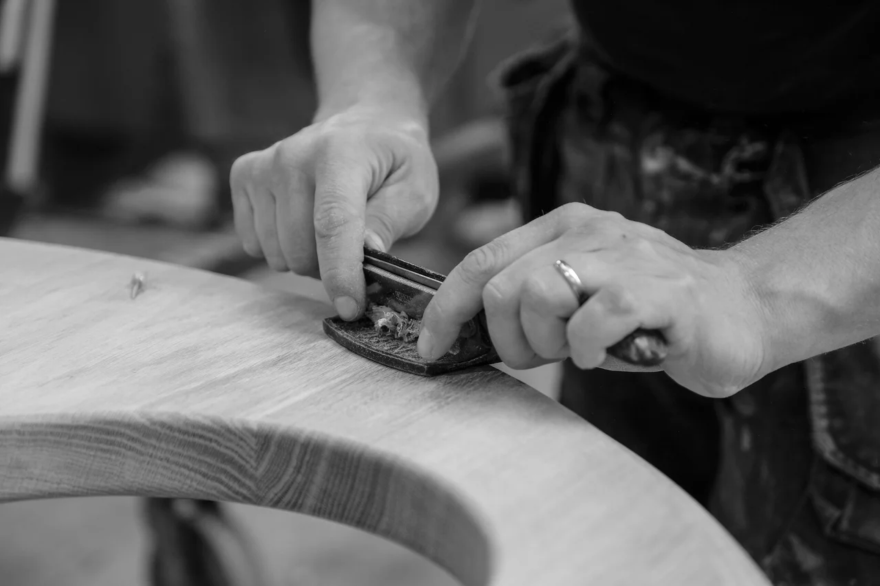 In house manufacture of bespoke cabinetry with controlled tolerances